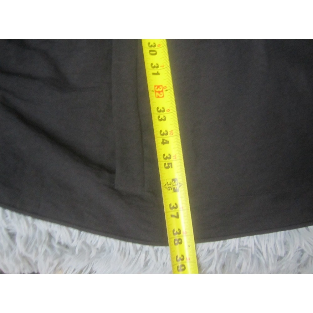 Spin USA Top Womens 2X Black Open Front Long Sleeve Midi Polyester - Picture 6 of 8